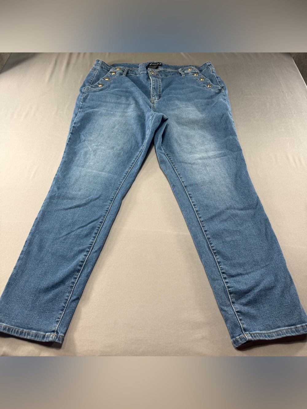 Nanette Lepore Women’s Belle High rise ankle skinny jeans size 20W